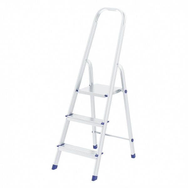 Стремянка, 3 ступени, алюминиевая, Россия, Сибртех 97713