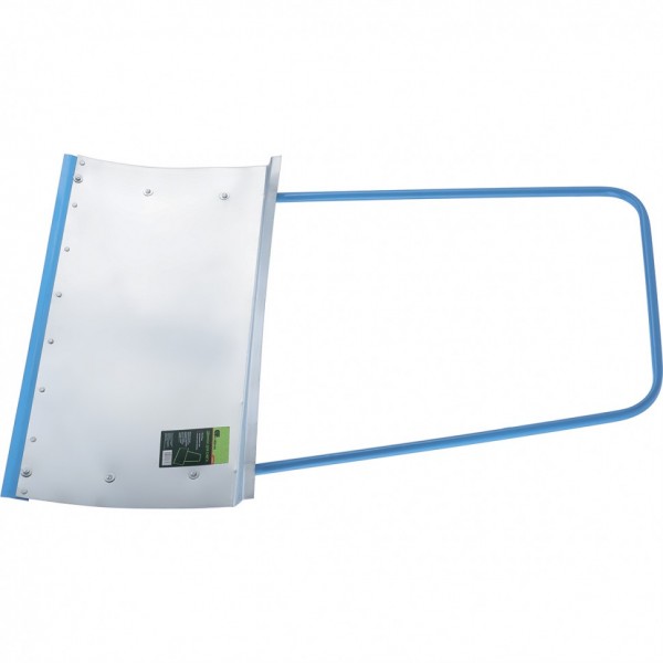 Движок для уборки снега, стальной, оцинкованный, 750 х 410 х 1100 мм, стальная рукоятка, Россия, Сибртех 61520