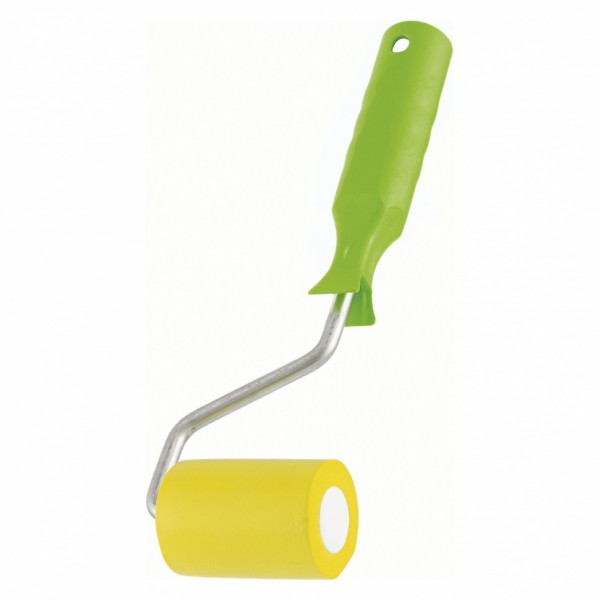 Валик прижимной резиновый с ручкой, 50 мм, D ручки 6 мм Сибртех 81032