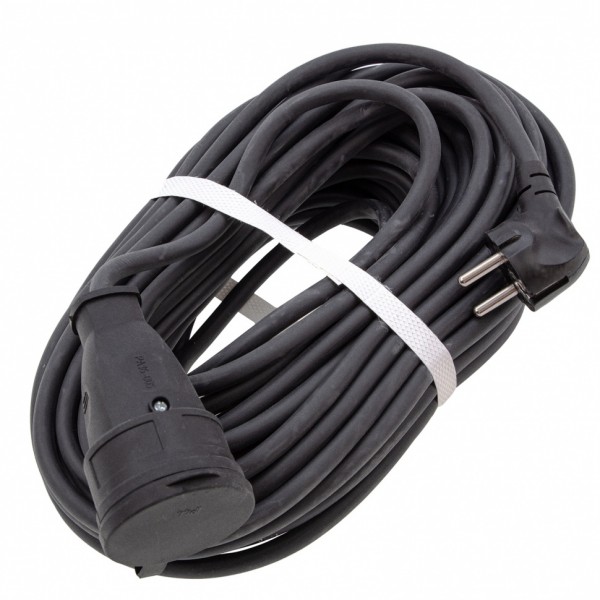 Удлинитель силовой 20 м, 16 А, тип УХз16, КГ 3 x 2.5 мм, 1 розетка, Россия Сибртех 95896