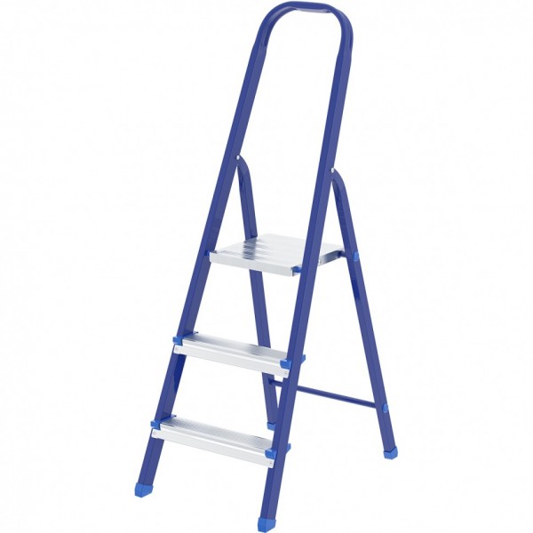 Стремянка, 3 ступени, стальная, Россия, Сибртех 97843