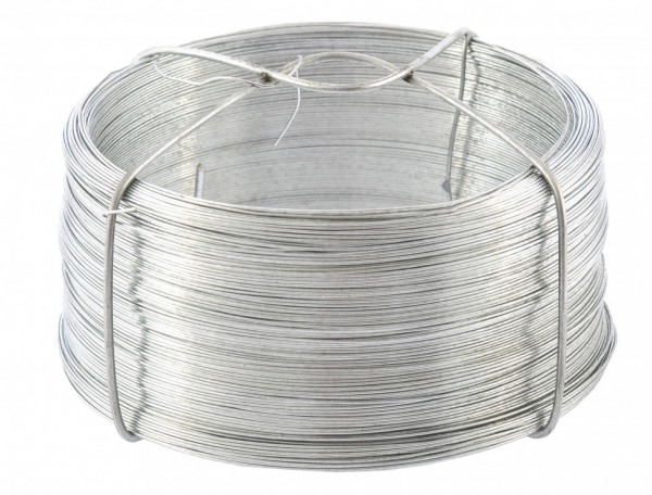 Проволока стальная, оцинкованная 0.5 мм, длина 200м Сибртех 47750