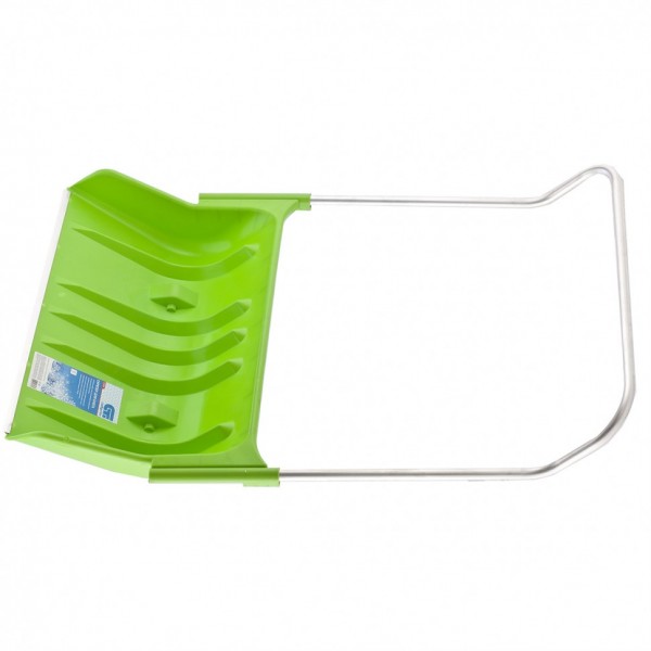 Движок для уборки снега пластиковый, 810 х 535 х 1300 мм, алюминиевая рукоятка, Россия, Сибртех 61499