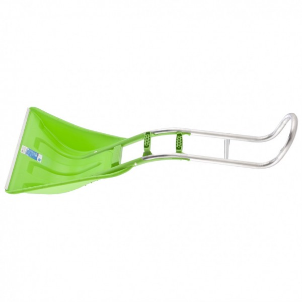 Движок для уборки снега пластиковый, 670 х 530 х 1410 мм, алюминиевая рукоятка, Россия, Сибртех 61496