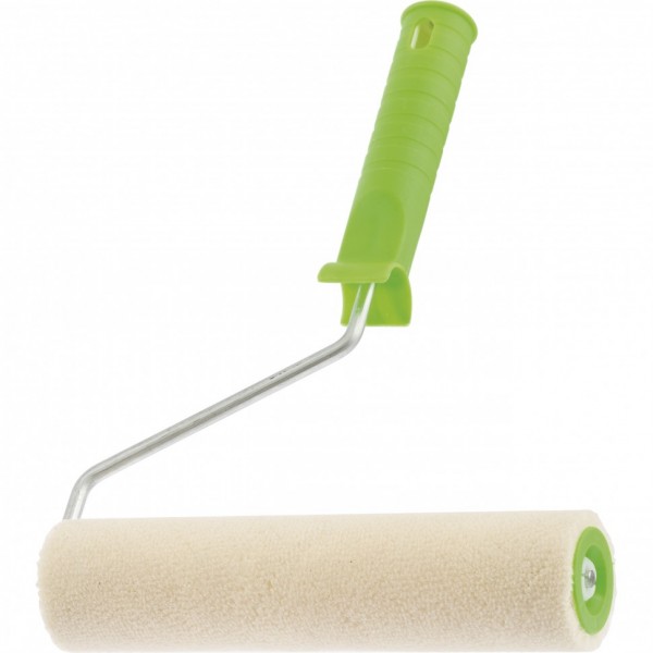 Валик Велюр с ручкой, 240 мм, ворс 5 мм, D 36 мм, D ручки 6 мм Россия Сибртех 80135