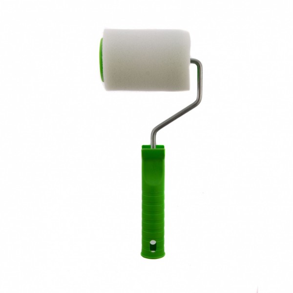 Валик Поролон с ручкой, 100 мм, D 48 мм, D ручки 6 мм Россия Сибртех 80101