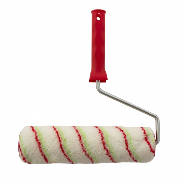 Валик Эмали , 250 мм, ворс 12 мм, D 48 мм, D ручки 8 мм, полиамид, полиакрил Сибртех 80171