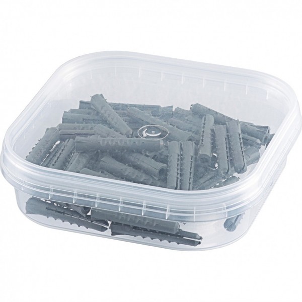 Дюбель, 6 x 30 мм, Ус распорный полипропиленовый, 1000 шт Сибртех 46015