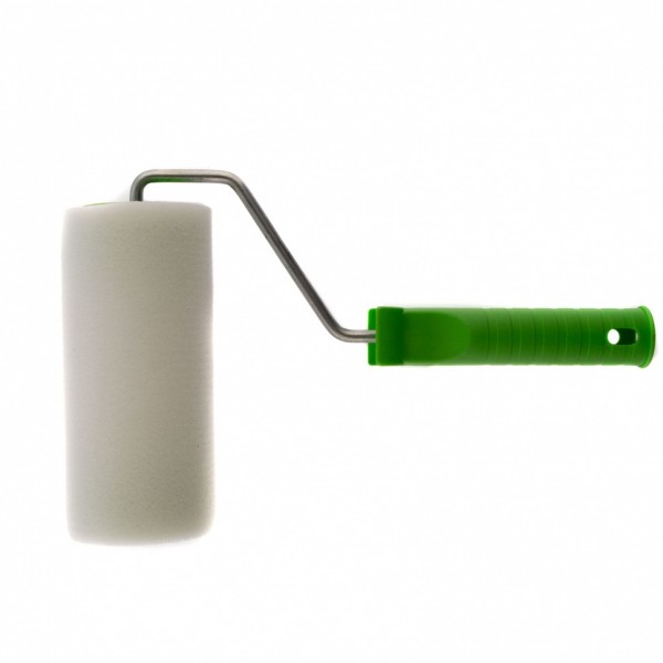 Валик Поролон с ручкой, 150 мм, D 48 мм, D ручки 6 мм Россия Сибртех 80102
