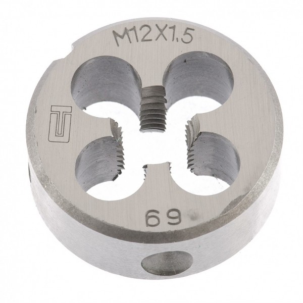 Плашка М12 х 1.5 мм Сибртех 77031