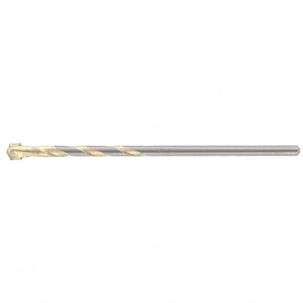 Сверло по бетону, улучшенное пылеудаление, 4 х 75 мм, цилиндрический хвостовик Сибртех 708047